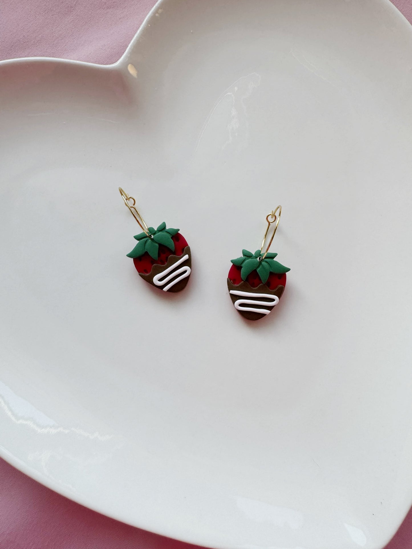 Chocolate Strawberry Hoops