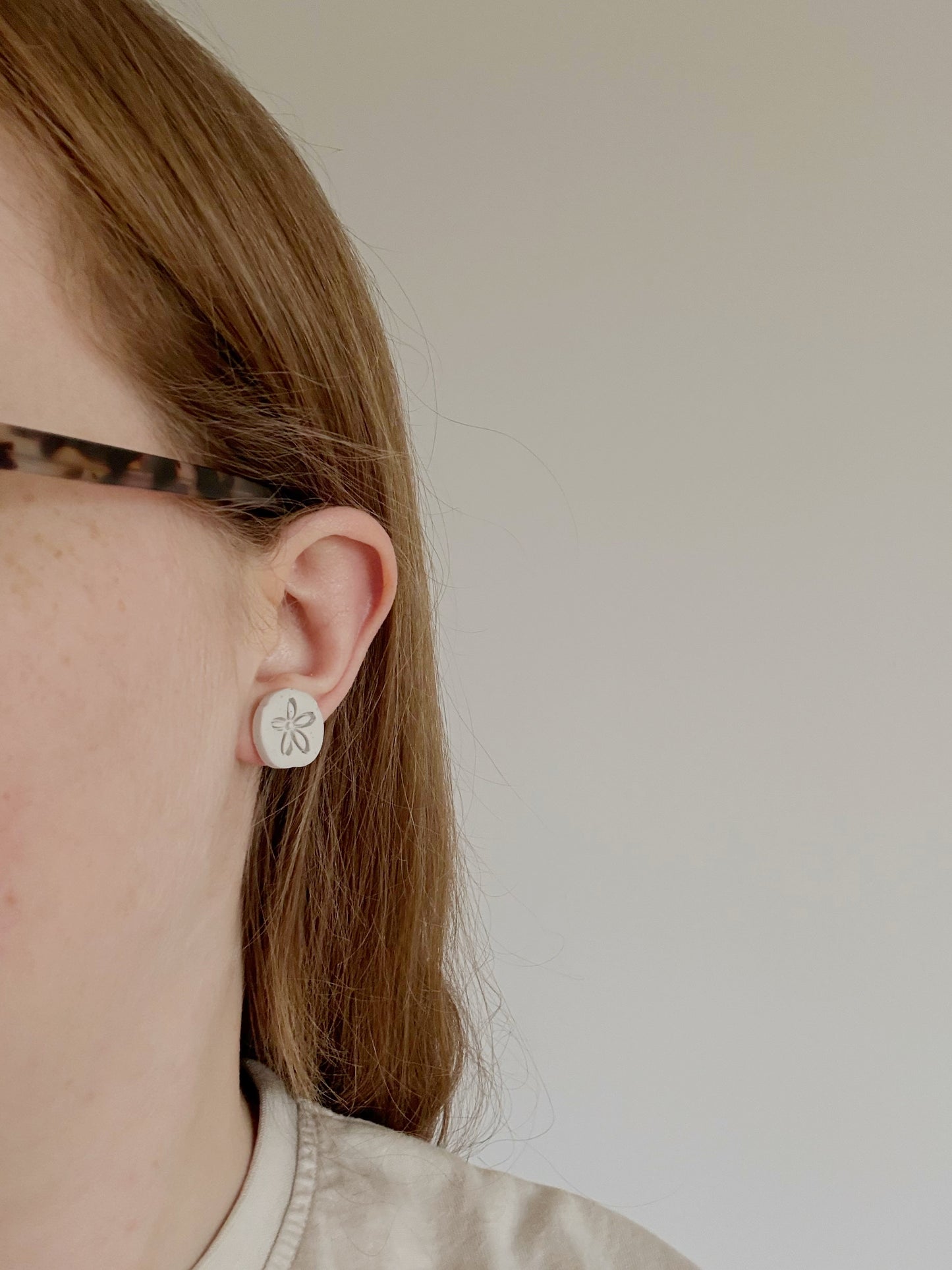 Sand Dollar Studs