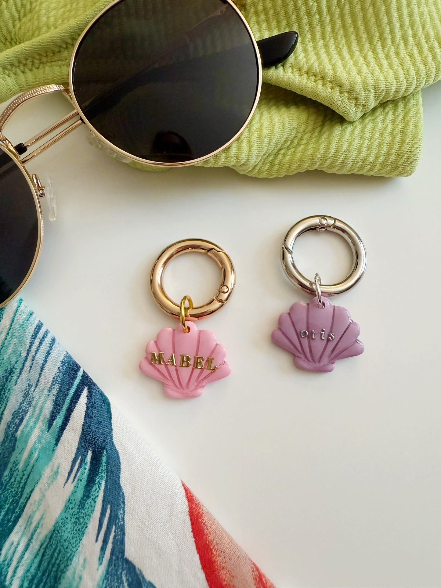 Seashell Pet Tag