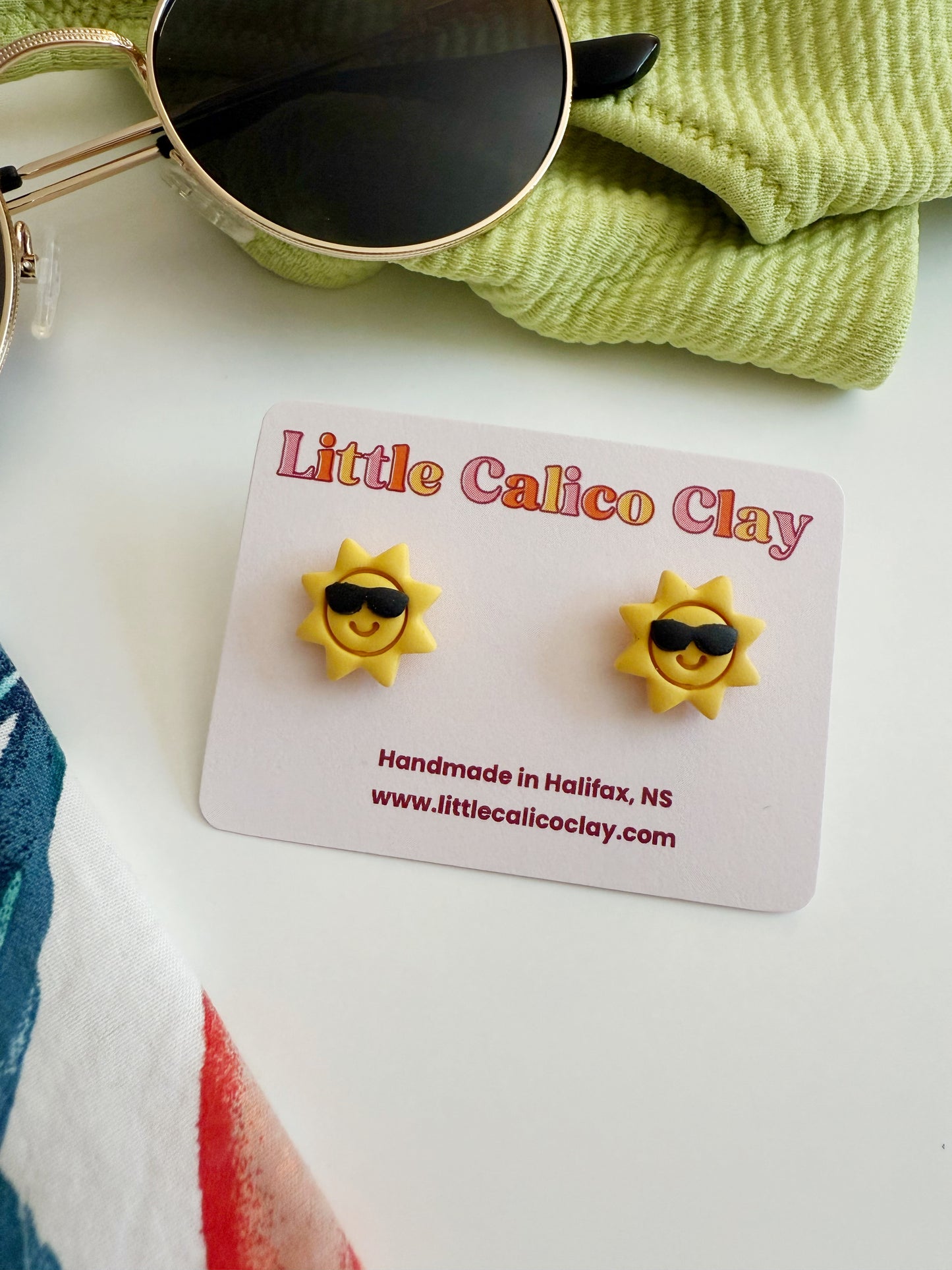 Golden Sun Studs