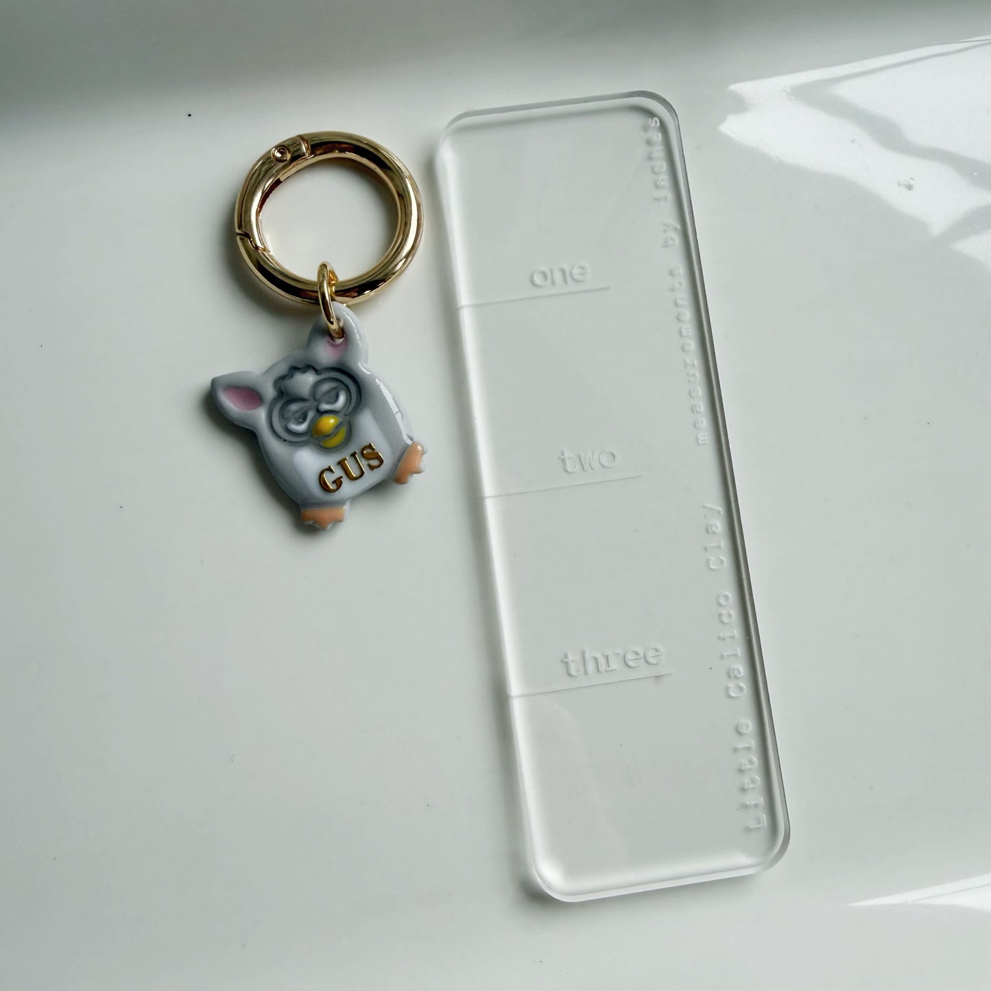 Furry Robot Pet Tag