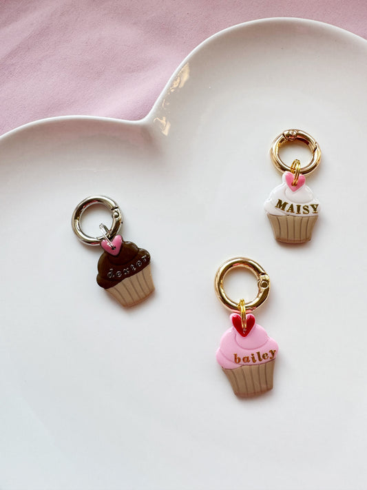 Cupcake Pet Tag