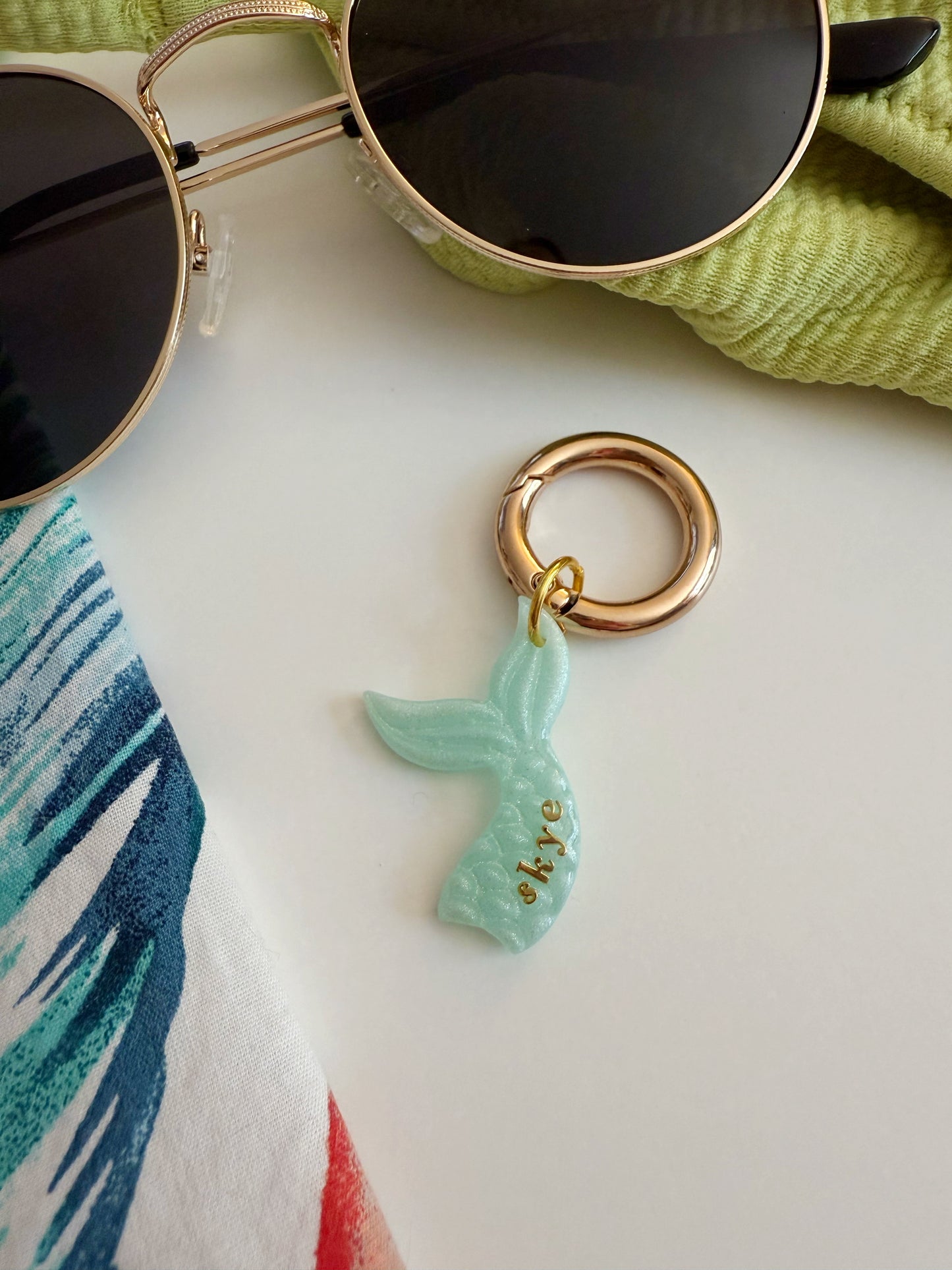 Mermaid Tail Pet Tag