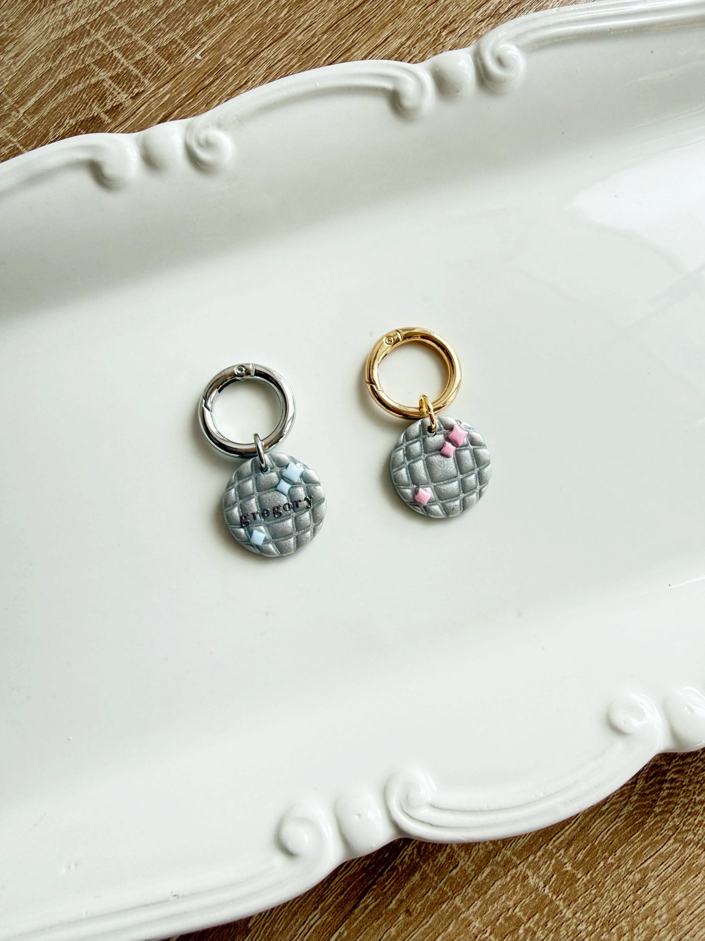 Disco Ball Pet Tag