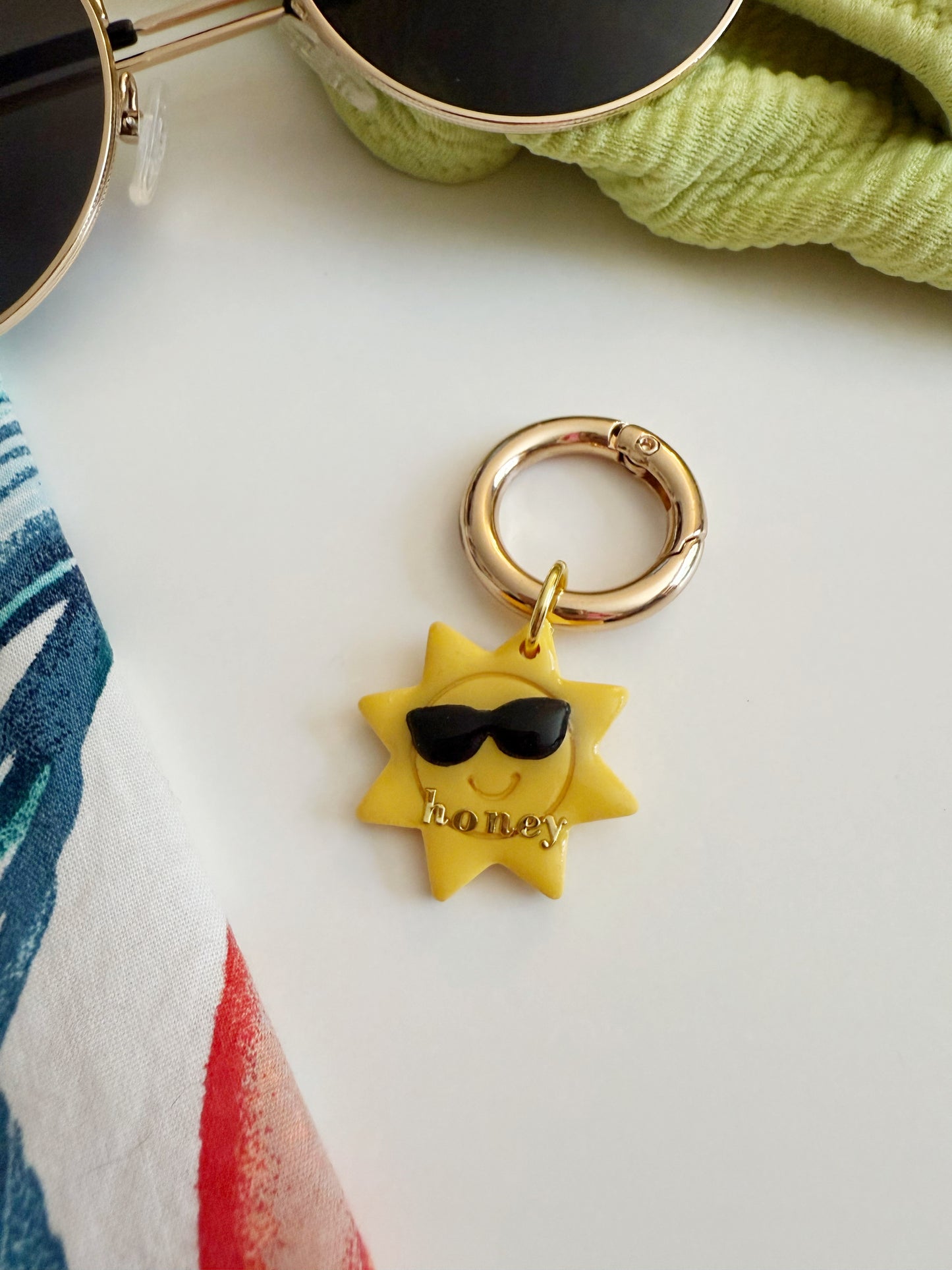 Golden Sun Pet Tag
