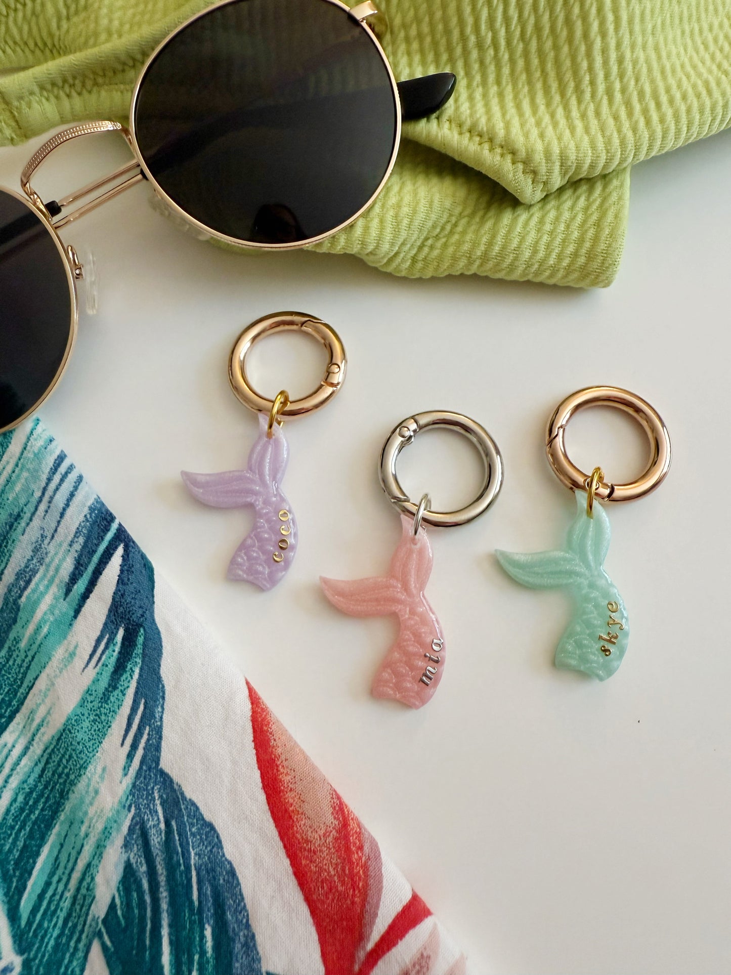 Mermaid Tail Pet Tag
