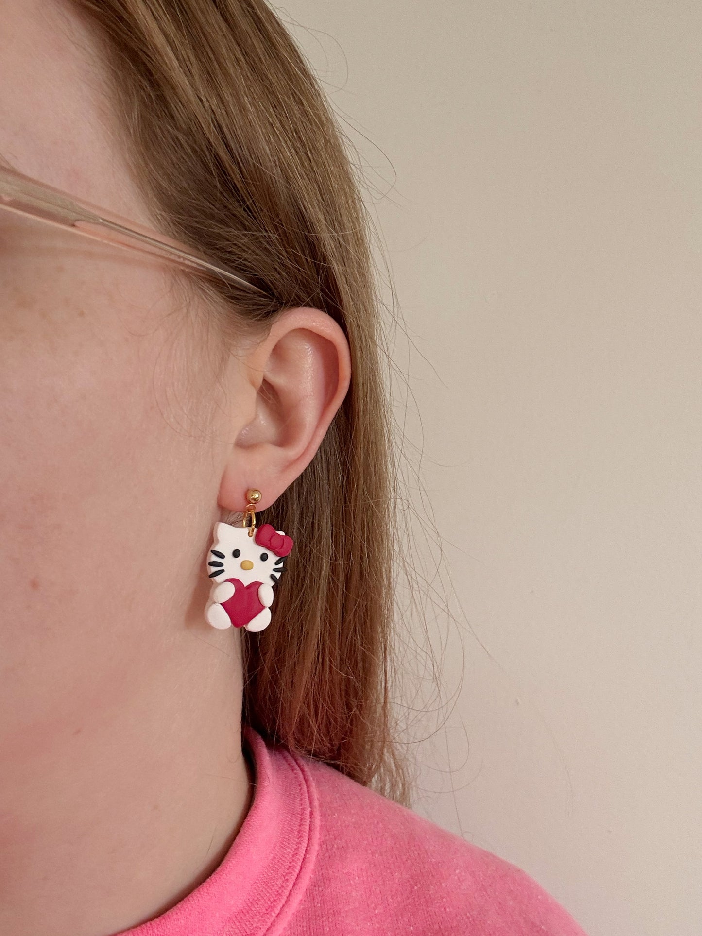 Valentine Kitty Dangles