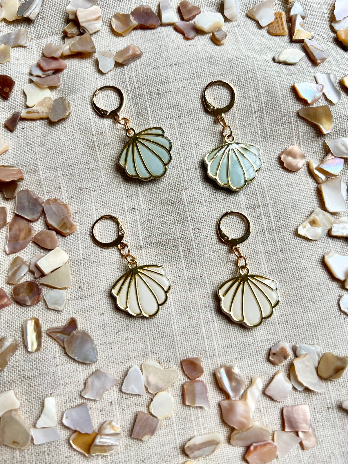 Shell Charm Dangles