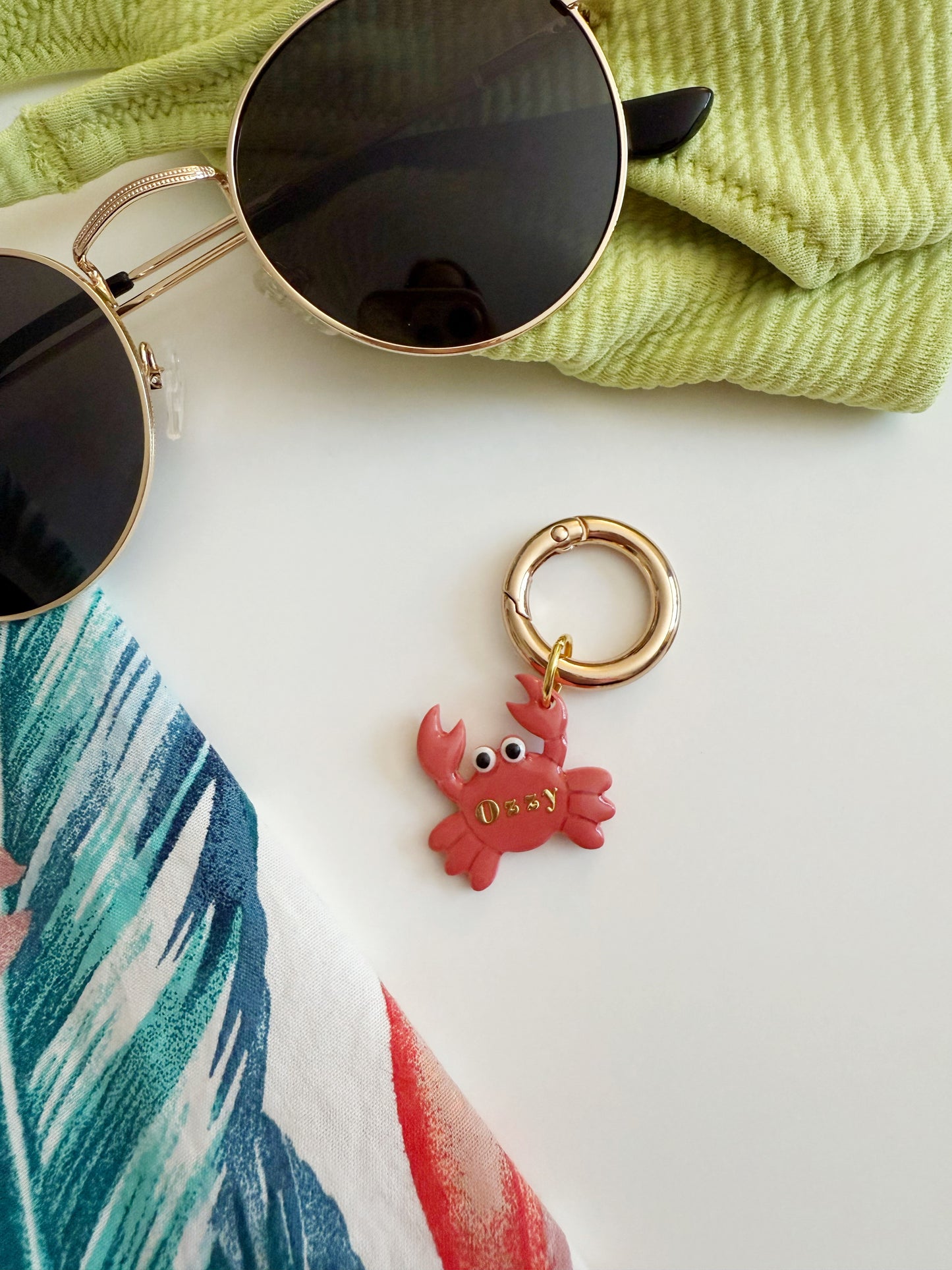 Crab Pet Tag
