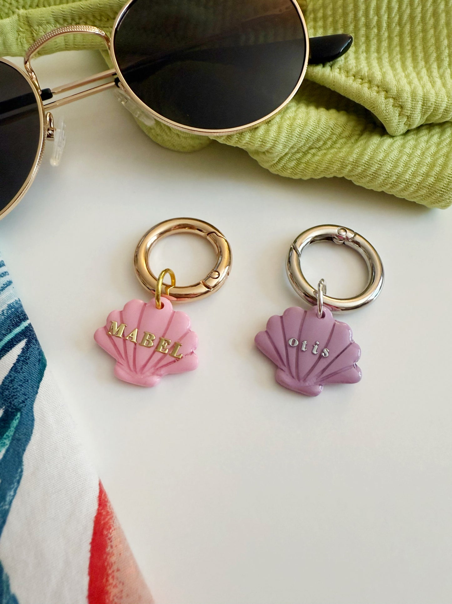 Seashell Pet Tag