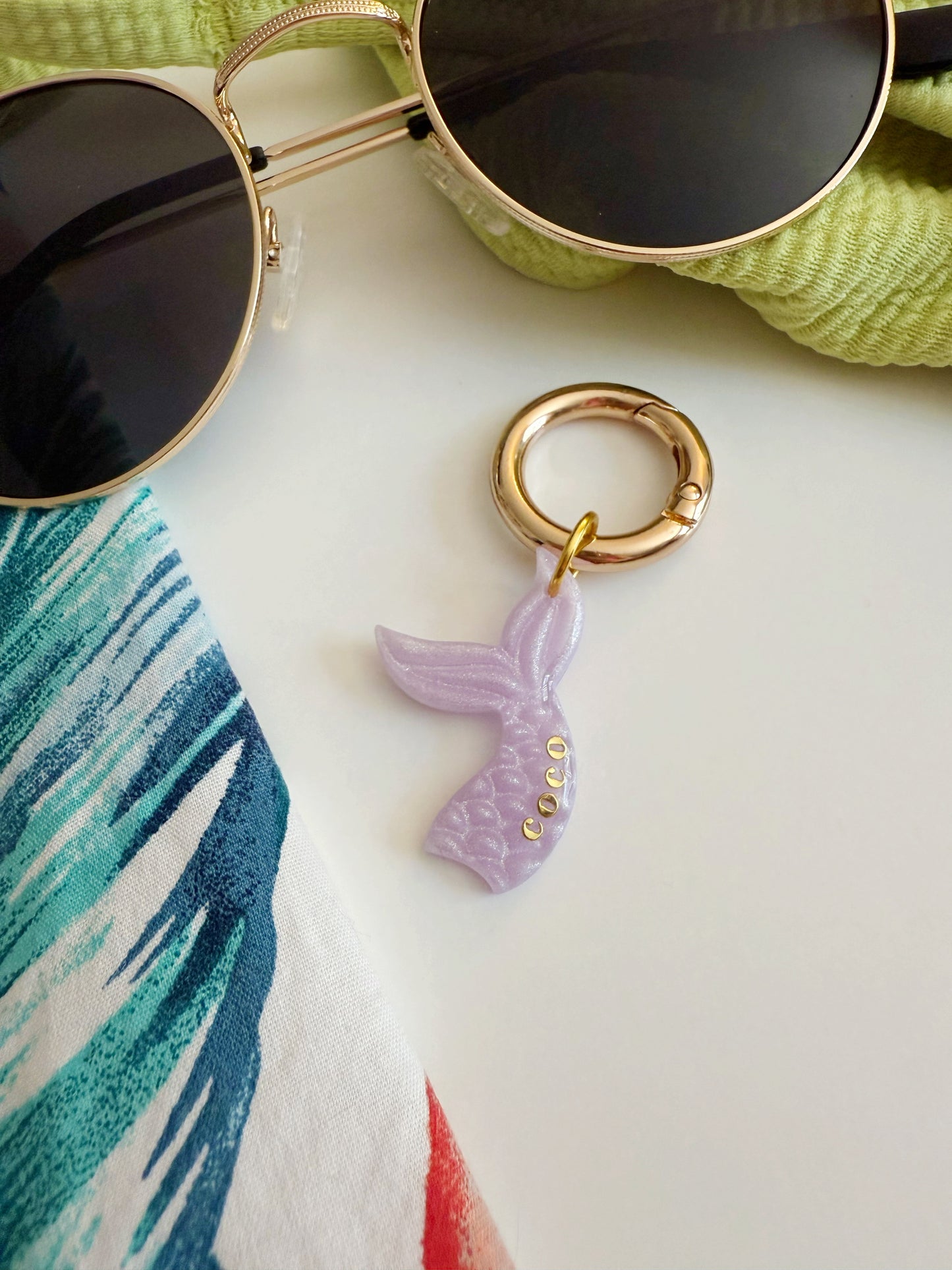 Mermaid Tail Pet Tag