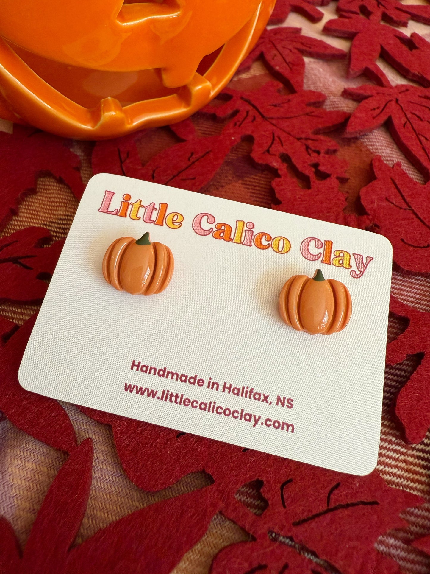 Pumpkin Studs