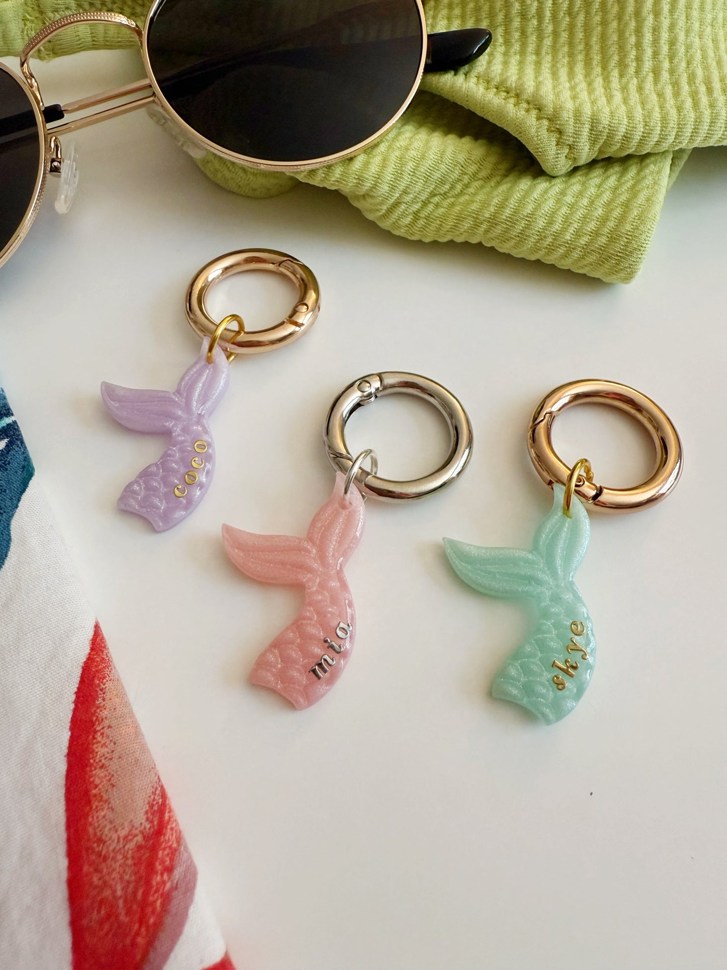 Mermaid Tail Pet Tag