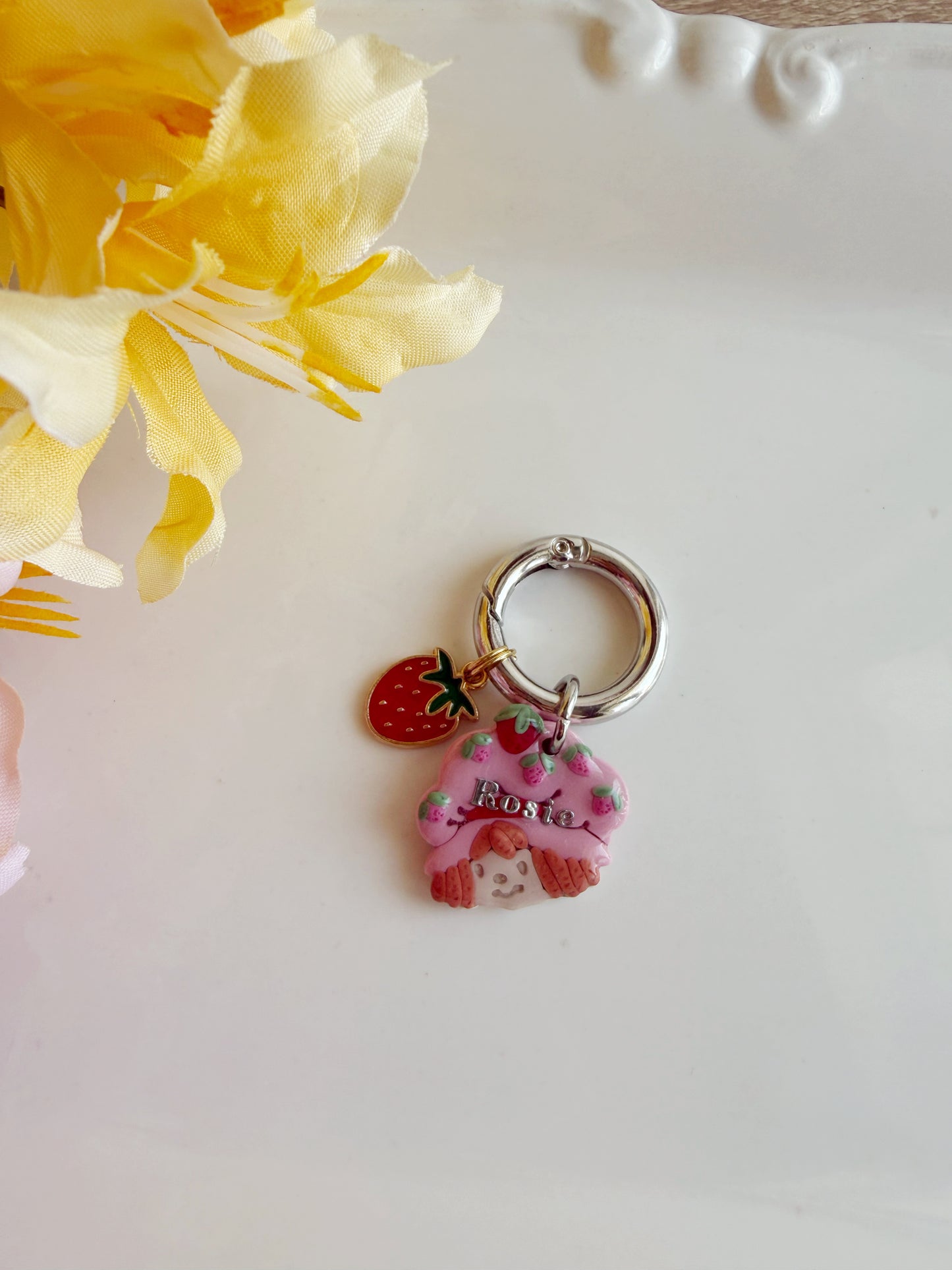 Strawberry Shortcake Pet Tag