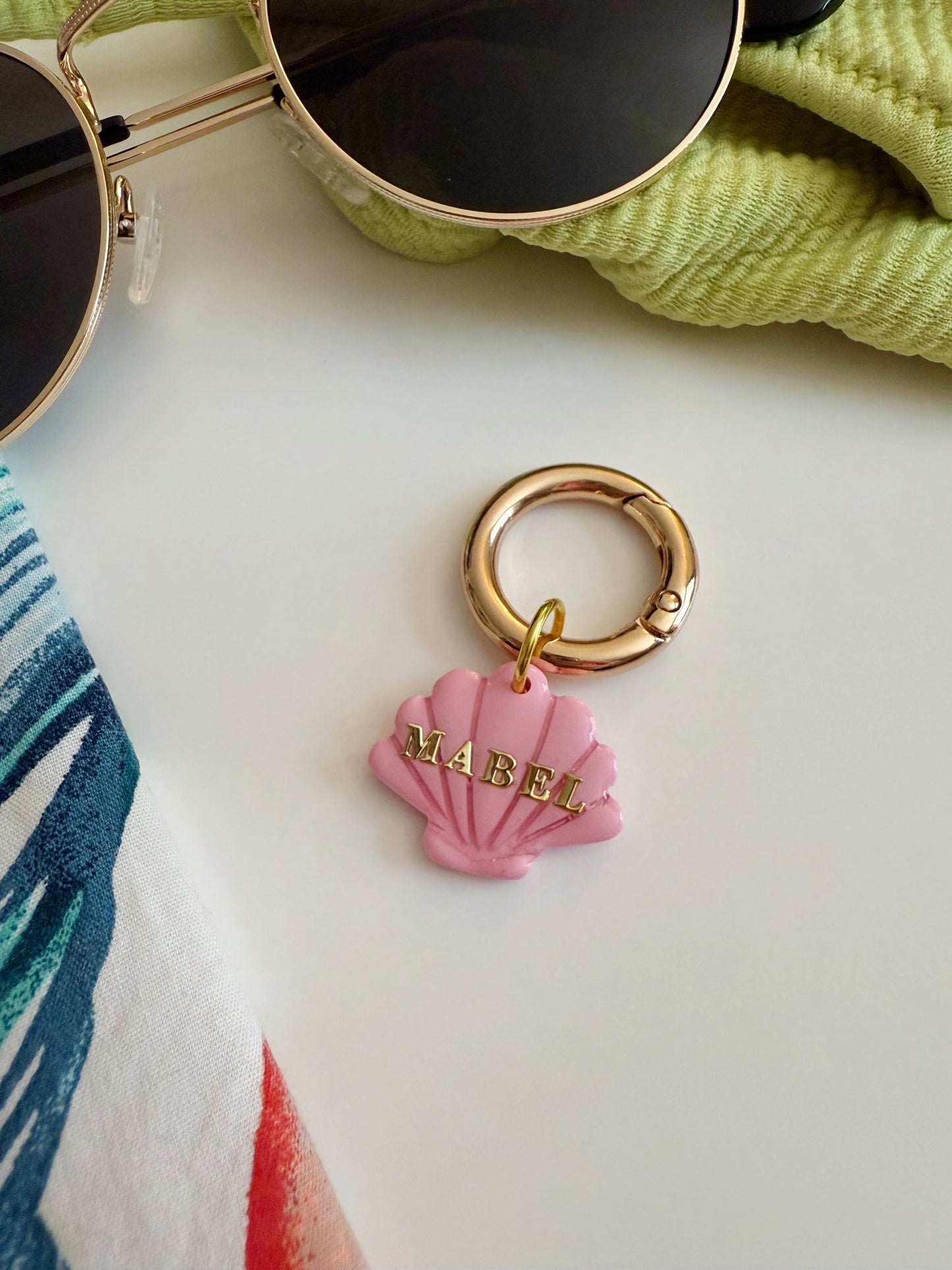 Seashell Pet Tag