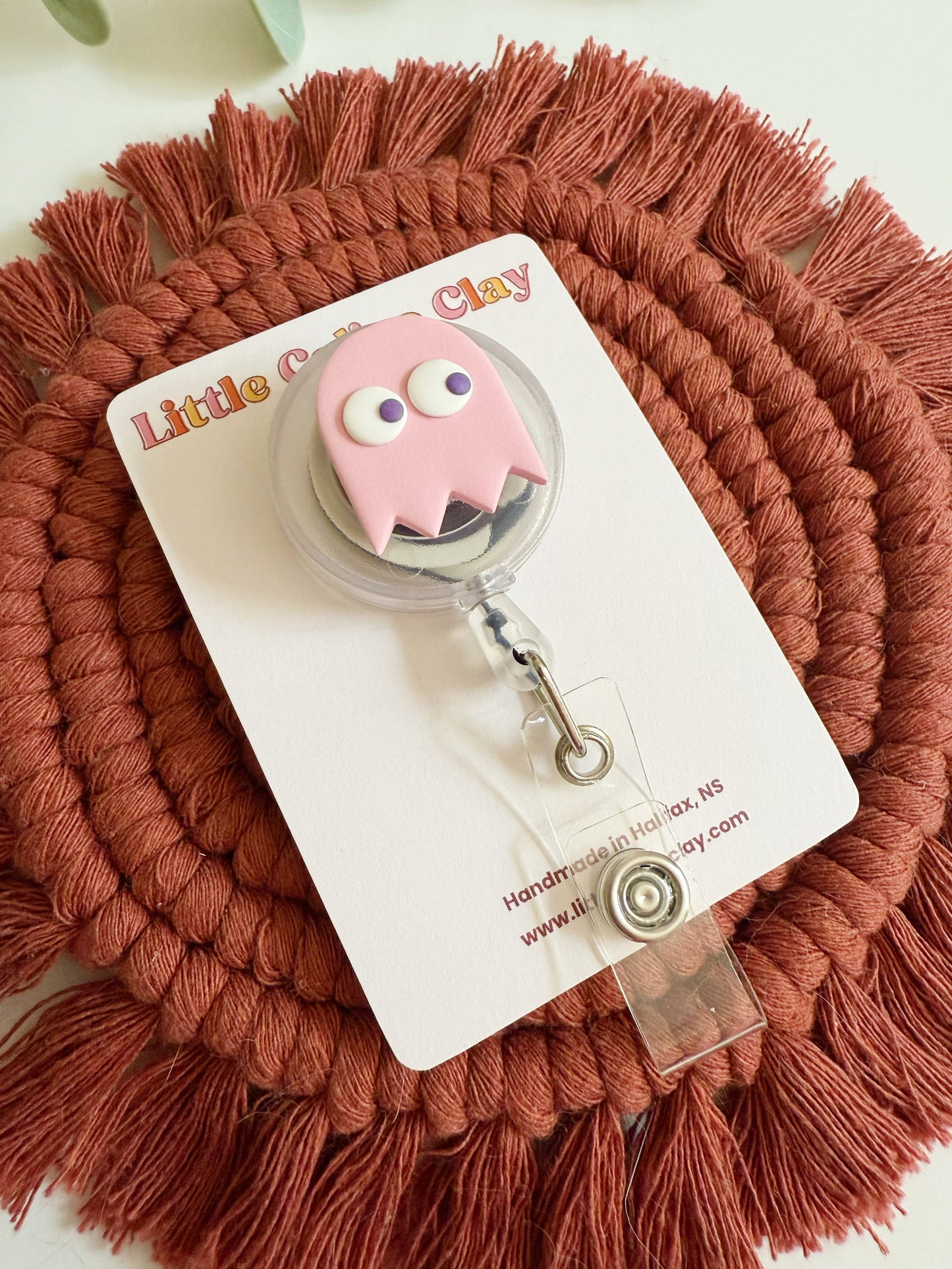 Coloured Ghost Badge Reel