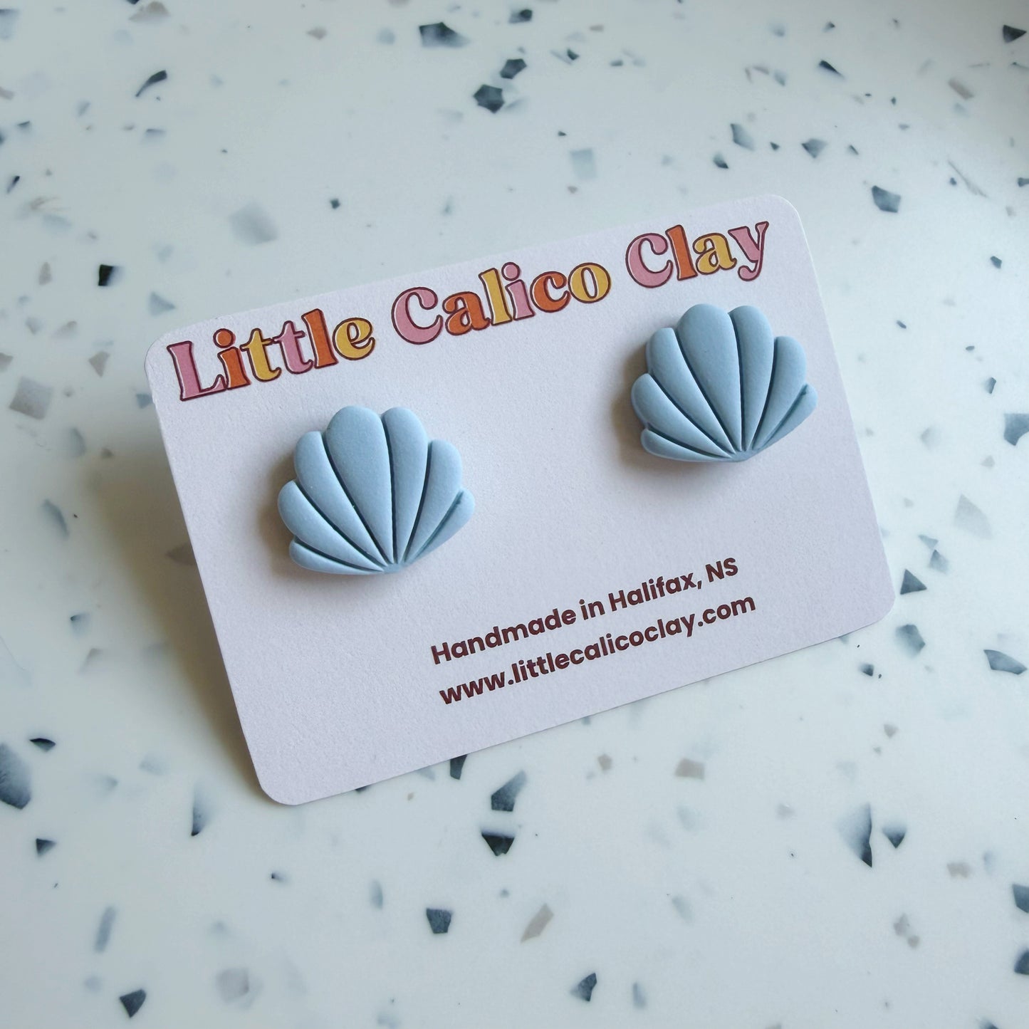 Seashell Studs