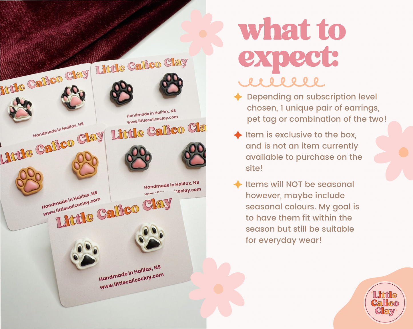 CALICO CLUB - Monthly Mystery Earrings