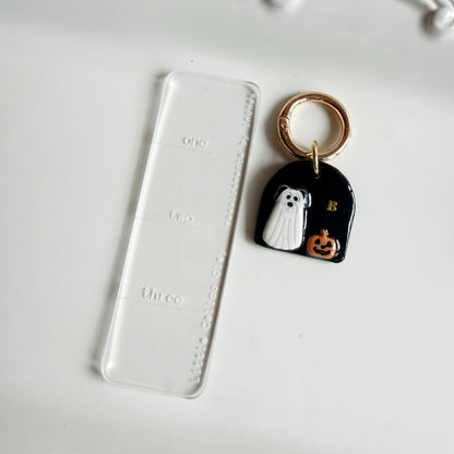Ghost Pup Pet Tag