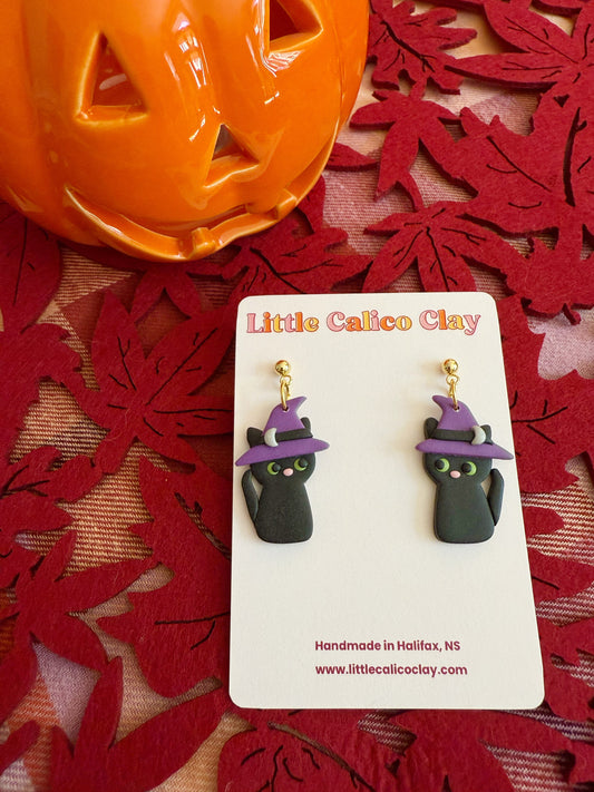 Witchy Kitten Dangles