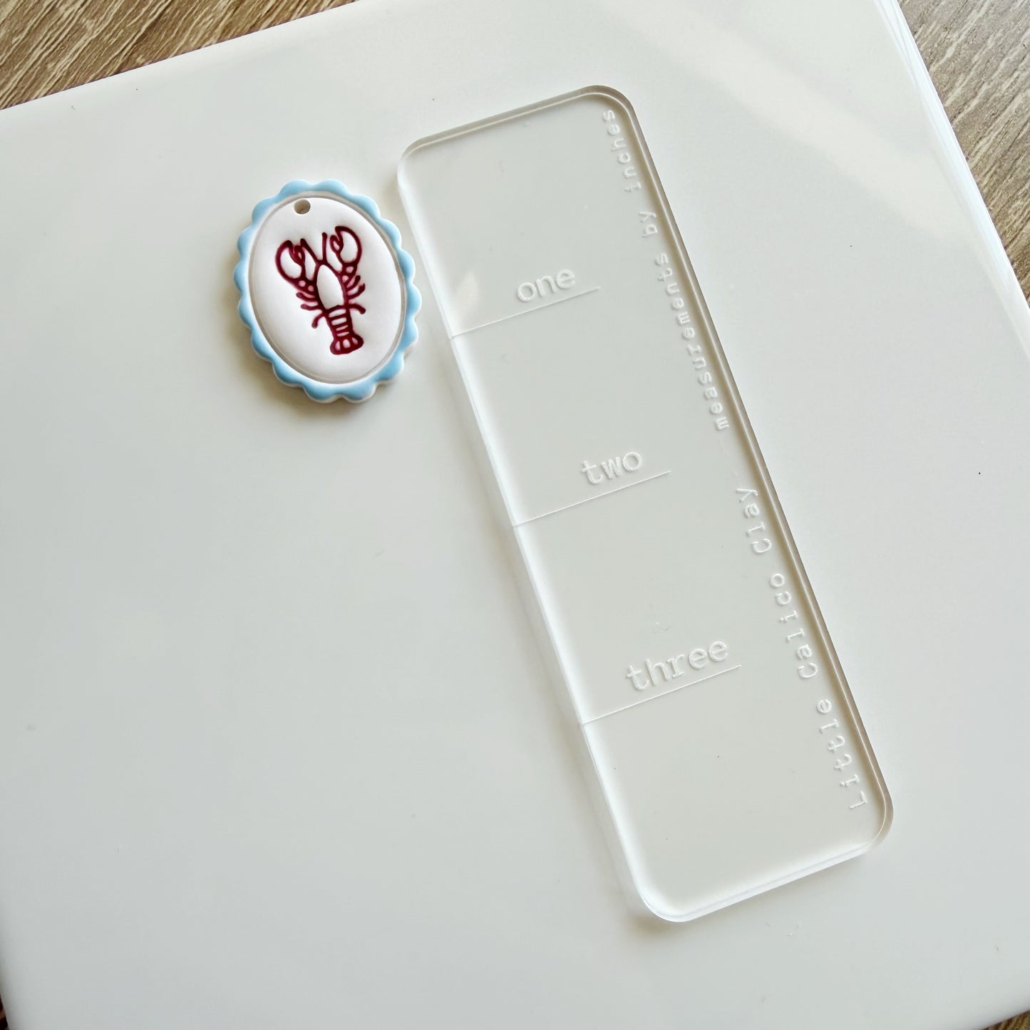 Red Lobster Pet Tag