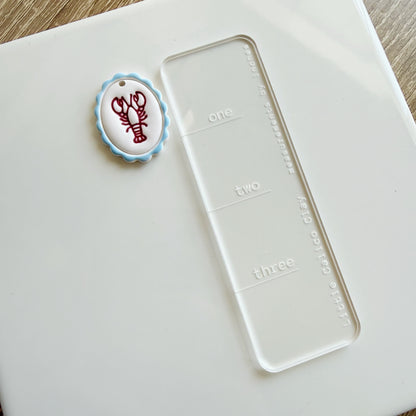 Red Lobster Pet Tag