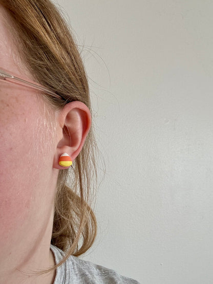 Puffy Candy Corn Studs