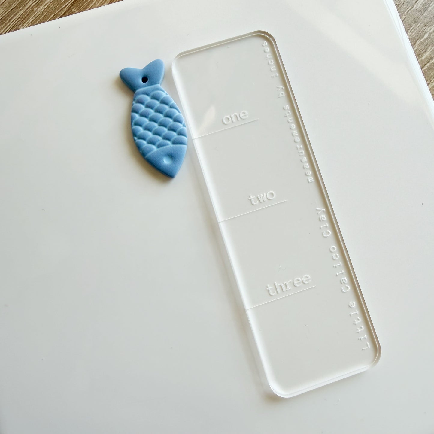 Monochrome Fish Pet Tag