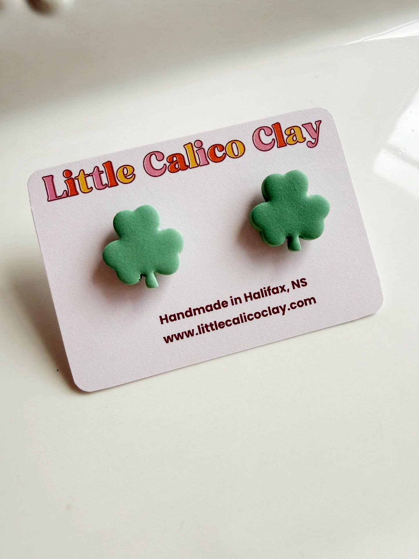 Shamrock Studs