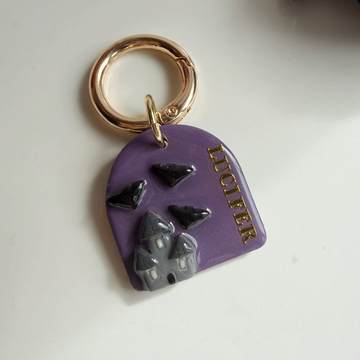 Haunted House Pet Tag