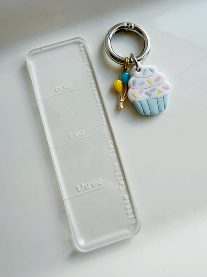 Birthday Cupcake Pet Tag