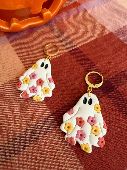 Flower Power Ghost Huggies