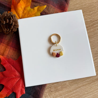 Triple Leaf Pet Tag