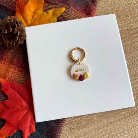 Triple Leaf Pet Tag