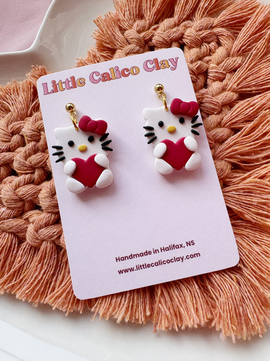 Valentine Kitty Dangles