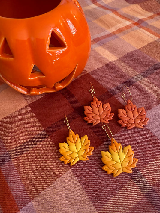 Maple Leaf Hoops