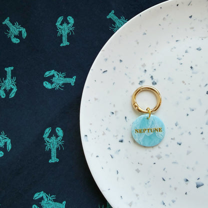 Ocean Wave Pet Tag