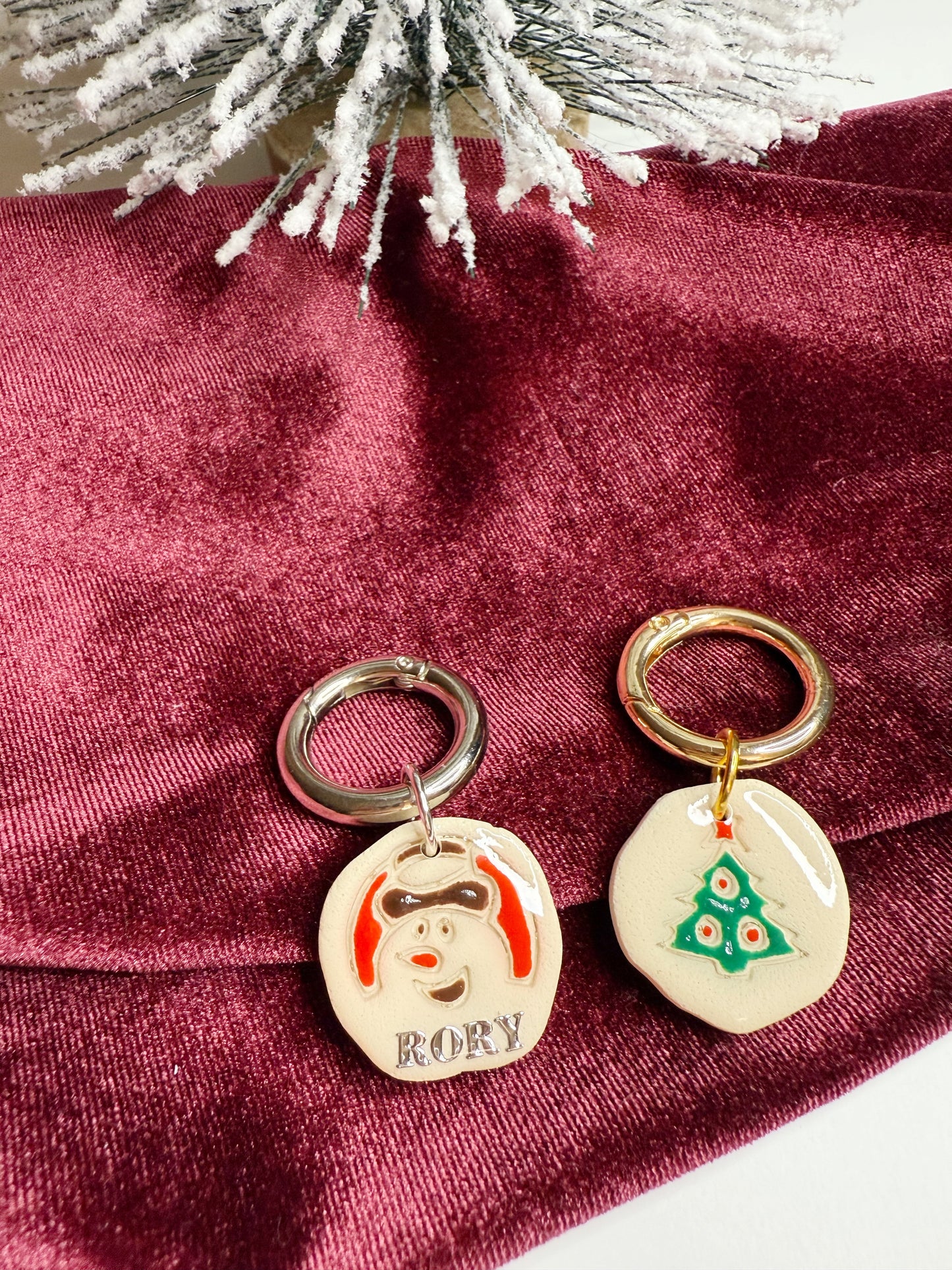 Christmas Cookie Pet Tag