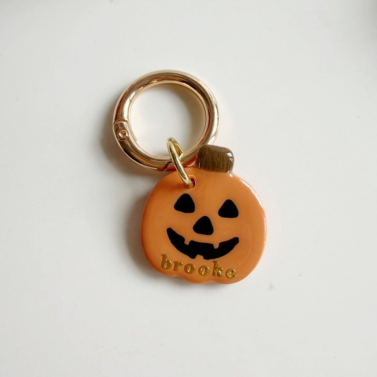 Jack-o-Lantern Pet Tag