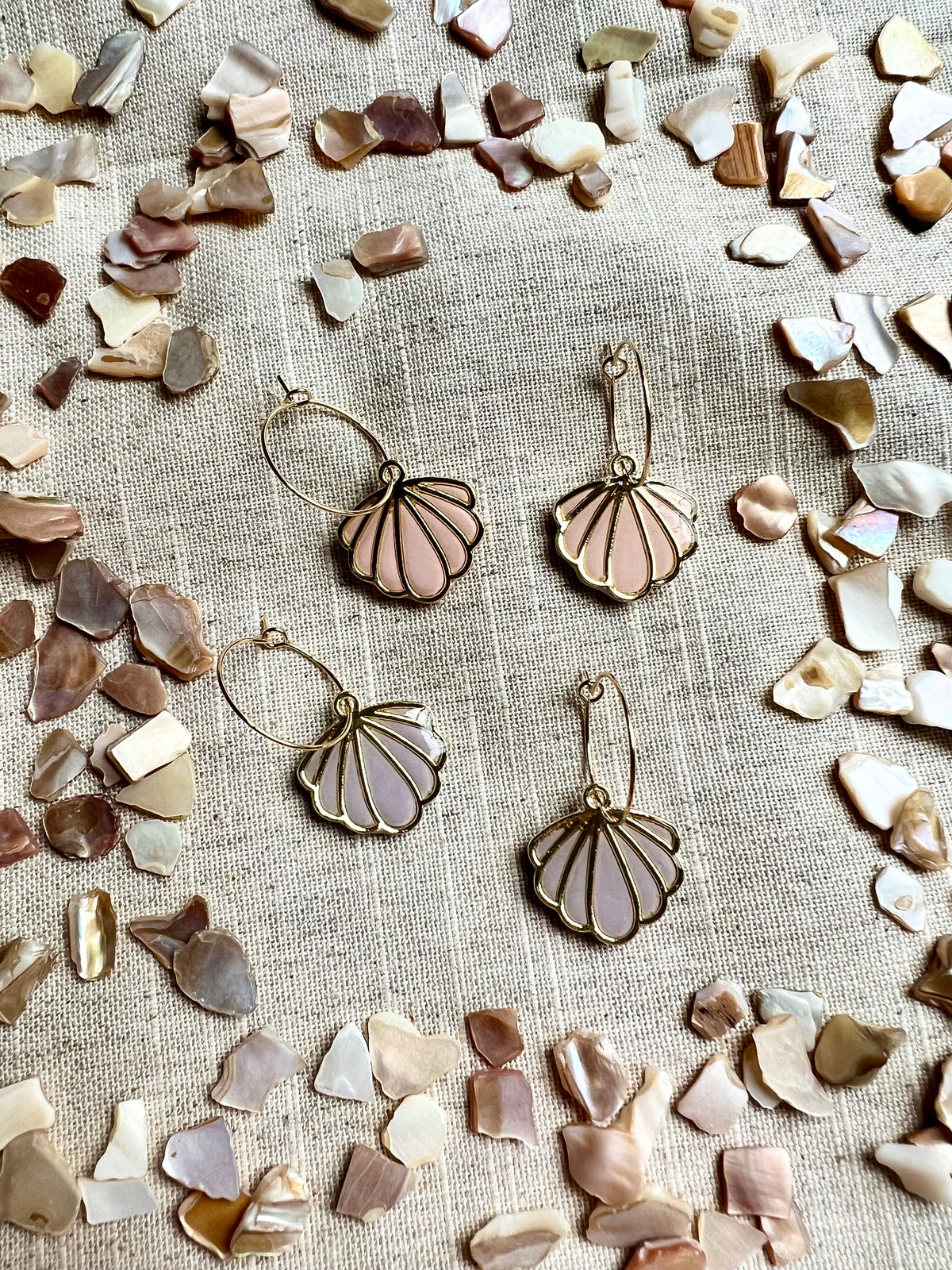 Shell Charm Dangles