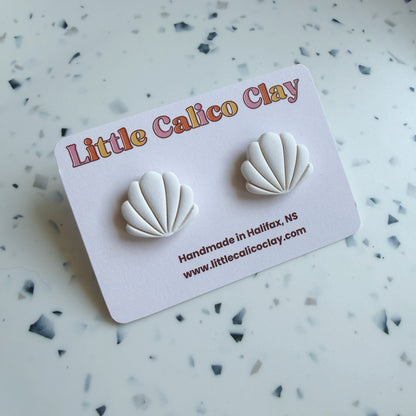 Seashell Studs