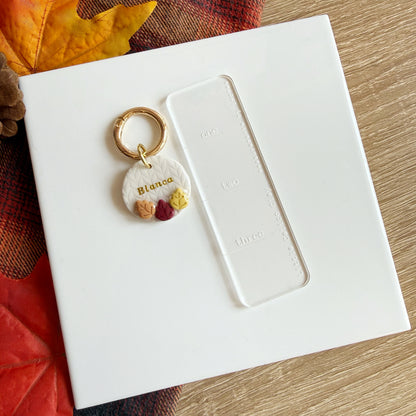 Triple Leaf Pet Tag