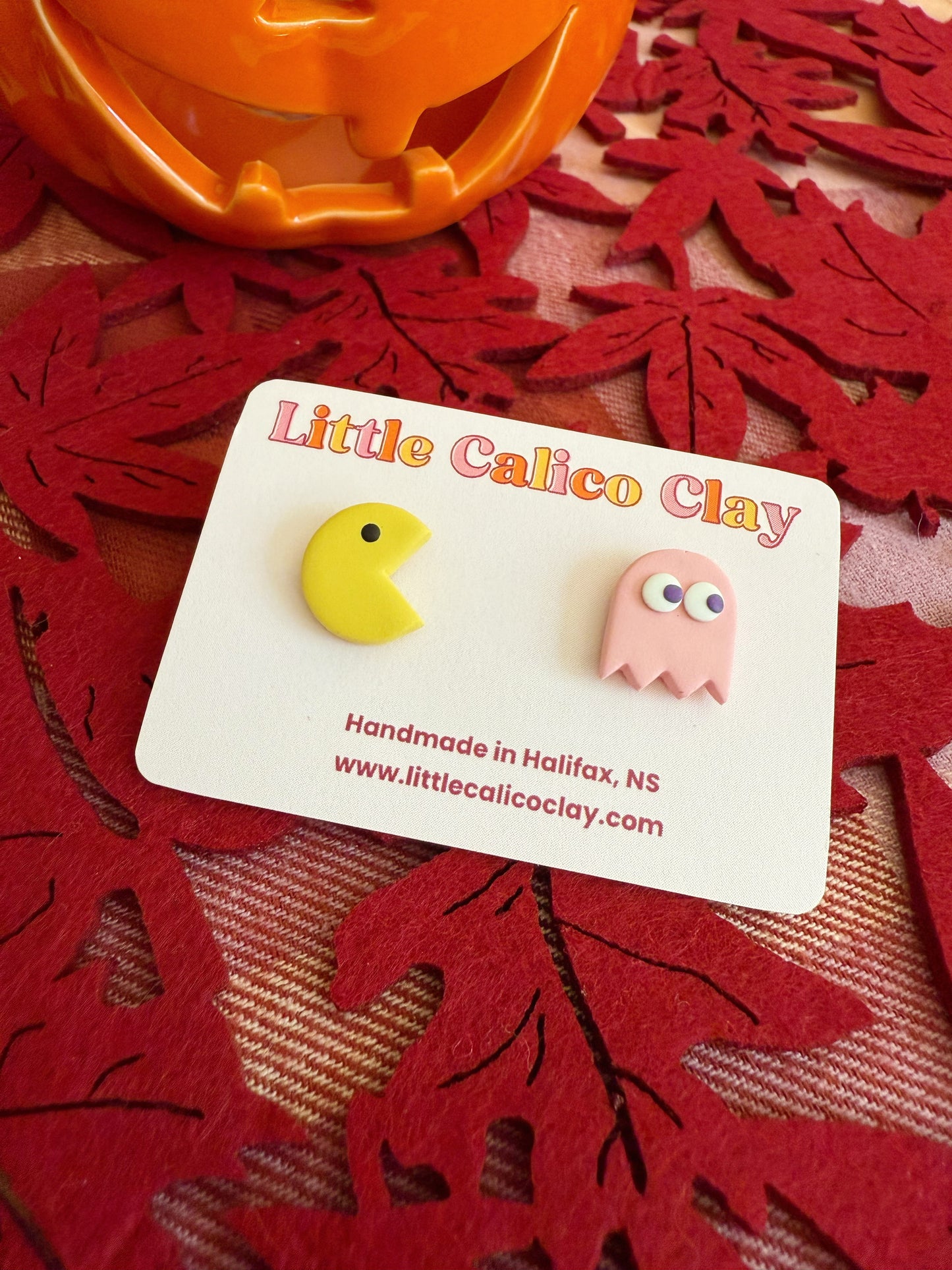 Pac-Man Studs