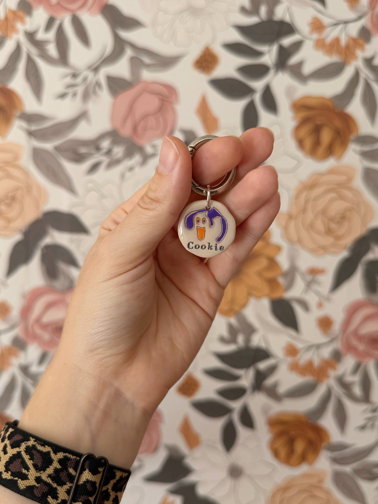 Spooky Cookie Pet Tag