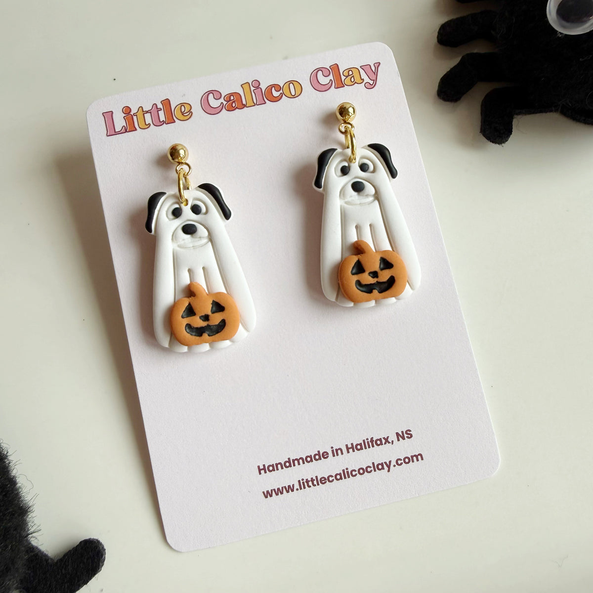 Ghost Pup Dangles