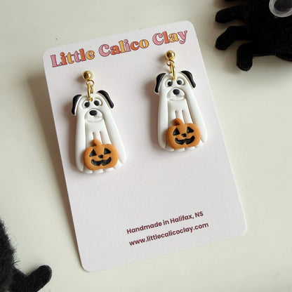 Ghost Pup Dangles
