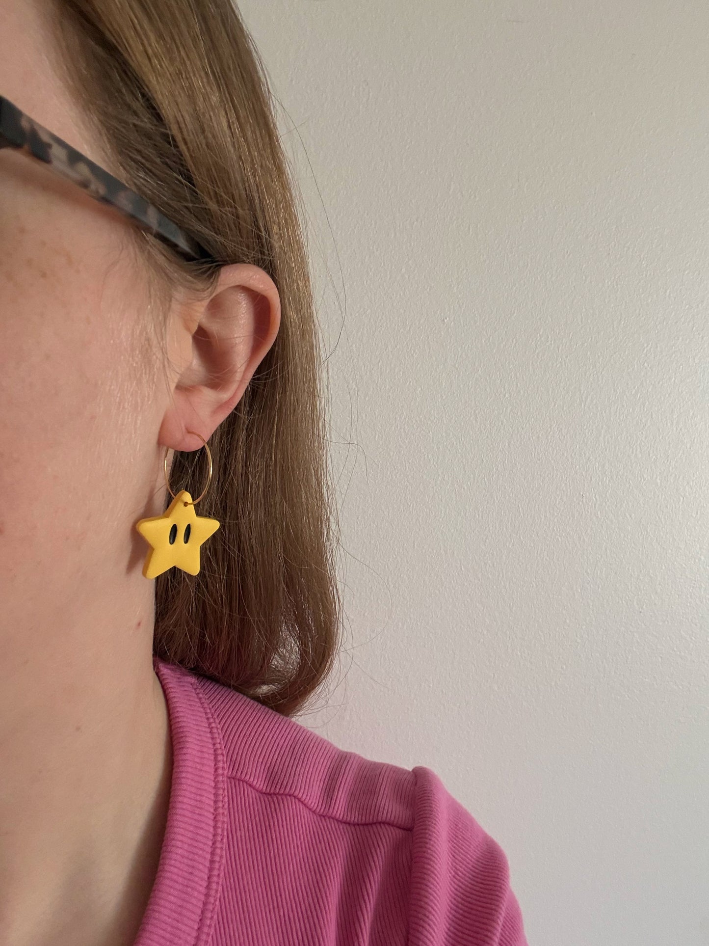 Mushroom and Star Hoops