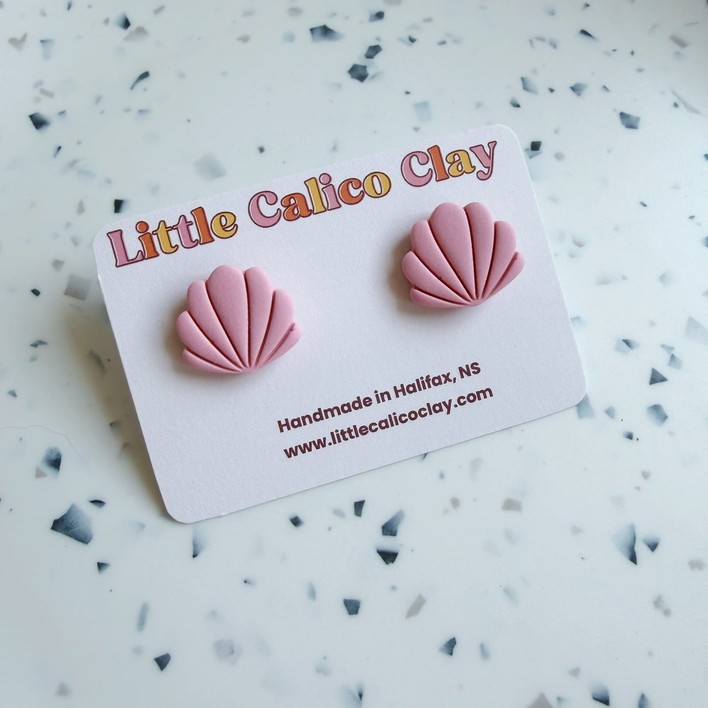 Seashell Studs