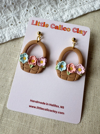 Flower Basket Dangles