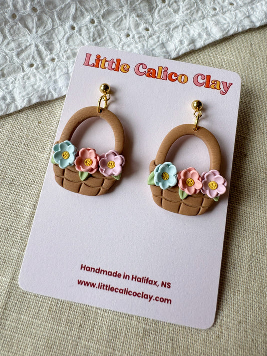 Flower Basket Dangles